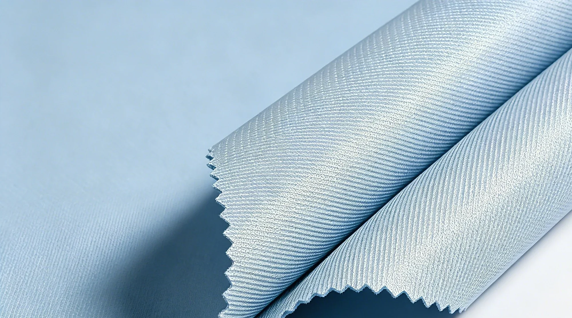 Close-up of a technical outdoor fabric